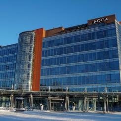 Nokias huvudkontor i Esbo utanför Helsingfors. Bolaget positionerar sig i AI-infrastruktur. Foto: Nokia