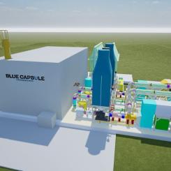 En Blue Capsule-anläggning för slutanvändare. Bild: Blue Capsule