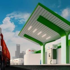 Trots nedläggningen lyfter BP fortfarande vätgas som ett viktigt område för framtidens transporter. På sin webbplats beskriver bolaget att man undersöker möjligheten att etablera upp till 25 tankstationer för vätgas till tunga fordon fram till år 2030. Bild: BP