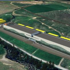 Bravida har tilldelats ett omfattande installationsuppdrag vid ett nytt datacenter som utvecklas av Green Mountain i Norge. Pressbild: Bravida
