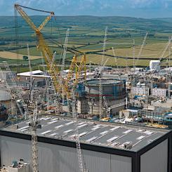 Byggnationen av brittiska kärnkraftsverket Hinkley Point C fortskrider enligt planen, Foto: EDF Energy