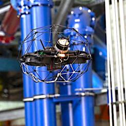 Drönare har för första gången inspekterat JET i Storbritannien och kan på sikt minska kostnader och risker i fusion. Foto: RAICo