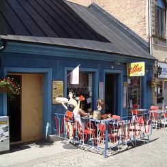 Det 1950-talsinspirerade kaféet Ebbas fik i Helsingborg. Foto: Wikimedia Commons