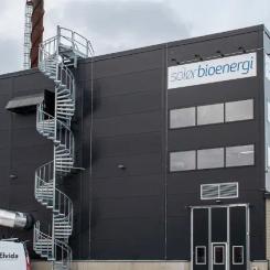 Solör Bioenergins fjärrvärmecentral i Edsbyn. Foto: Solör Bioenergi
