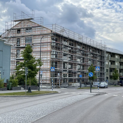 Sveatorget i Barkarbystaden.