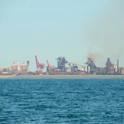 Stålverket i Dunkerque. Foto: Franz-Josef Molitor/Wikimedia Commons