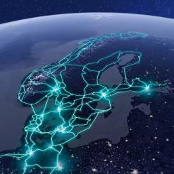 Projektet ingår i GlobalConnects satsning på 3 000 km ny fiber i Norden. År 2024 färdigställde bolaget en större fiberkabel för datatrafik till och från regionen. Bild: GlobalConnect