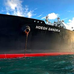 Med Höegh Gandria i drift som FSRU får Egypten tillgång till snabbreglerande importkapacitet utan att behöva bygga en ny landbaserad terminal, vilket minskar investeringstiden och underlättar anpassningar till framtida förändringar i efterfrågan. Foto: Wärtsilä