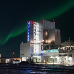 Hybrits pilotanläggning i Luleå. Bild: SSAB