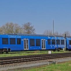 Tyskt vätgasdrivet tåg, Coradia Lint. Foto: Alstom