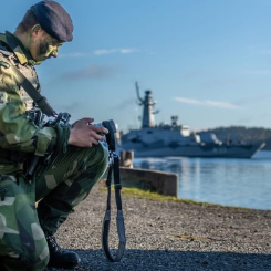 Arkivbild marinövning. Foto: Maja Hansson/Försvarsmakten