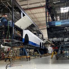 Det nya testcentret är integrerat i den befintliga fabriken i Vysoké Mýto, som är Iveco Bus största tillverkningsenhet. Foto: Iveco Bus
