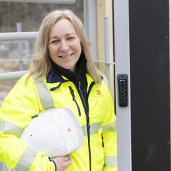 Anna Mellström, vd för Botkyrkabyggen. Pressbild: Botkyrkabyggen