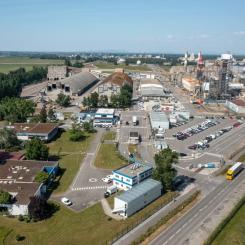 LAT Nitrogens gödselproduktionsanläggning i tyska Ottmarsheim. Foto: LAT Nitrogen