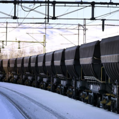 Trafikstoppet slog mot både LKAB:s malmtransporter och persontågen mellan Luleå och Narvik. Arkivbild