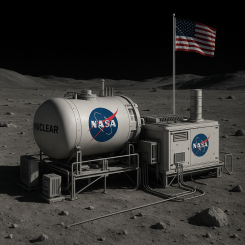 Enligt NASA är tillgången till pålitlig energi avgörande för att människor ska kunna leva och arbeta på månen under längre perioder.I llustration: AI-genererad bild. Ej ett fotografi.
Upphovsrätt © Conventus