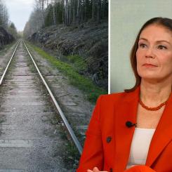 Finlands transport- och kommunikationsminister Lulu Ranne anser att det är lämpligt att påbörja förändringen av spårvidden i norra Finland, särskilt norr om Uleåborg, där järnvägsförbindelser till Sverige och Norge är strategiskt viktiga. Screenshot, av MTV