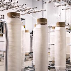 Spinnovas träbaserade fiberproduktion omstruktureras. Foto: Spinnova