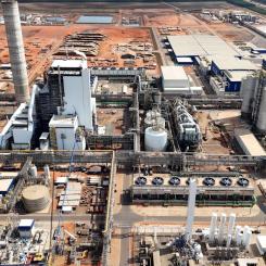 Suzanos nya fabrik har en kapacitet på 2,5 miljoner ton massa per år.
Foto: Andritz