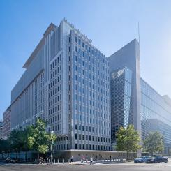 Världsbankens huvudkontor i Washington, DC. Foto: Wikipedia Common Lic, kredit: ajay_suresh - The World Bank Group