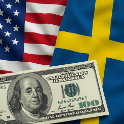 En ny analys från Kommerskollegium visar att Sveriges export och import till USA kan minska med omkring 9 respektive 17 procent om de införda och planerade tilläggstullarna blir bestående. Bild: Arkivbild