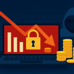 Den nya årsrapporten från cybersäkerhetsföretaget Arctic Wolf visar på tydliga förändringar i hur cyberbrottsligheten arbetar. Enligt 2026 Threat & Predictions Report har den begärda lösensumman vid ransomware-attacker minskat med nästan hälften, till i genomsnitt motsvarande 3,7 miljoner kronor (414 000 dollar). Ransomware är dock fortfarande det största cyberhotet mot företag och offentliga verksamheter – antalet attacker fortsätter att öka. Bild: Arctic Wolf