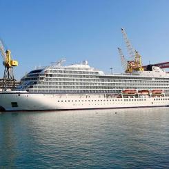 Viking och Fincantieri hade testat ett bränslecellsystem på 100 kW ombord på Viking Neptune.
Foto: Fincantieri