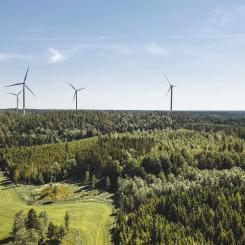 Trots att SR Energy i år satsar omkring 2 miljarder kronor på nya vindkraftsparker, talar bolaget nu öppet om att planerade investeringar skjuts upp. Foto: SR Energy